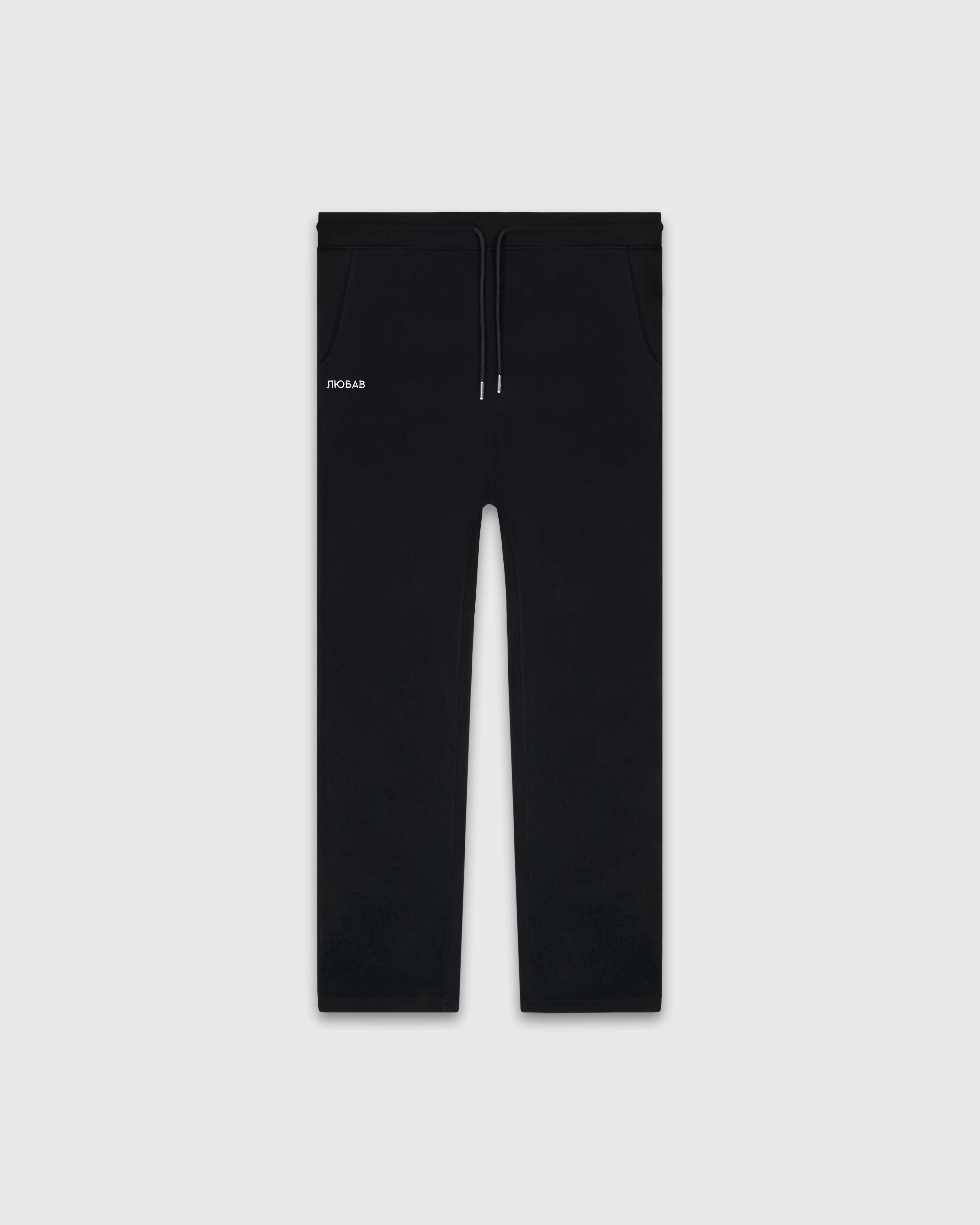 ★2025SS新作★LUV IS TRUE★BASIC ILOVEU TRANING PANTS MUSINSA | LUV IS TRUE PA LACE TRANING PANTS(BLACK)