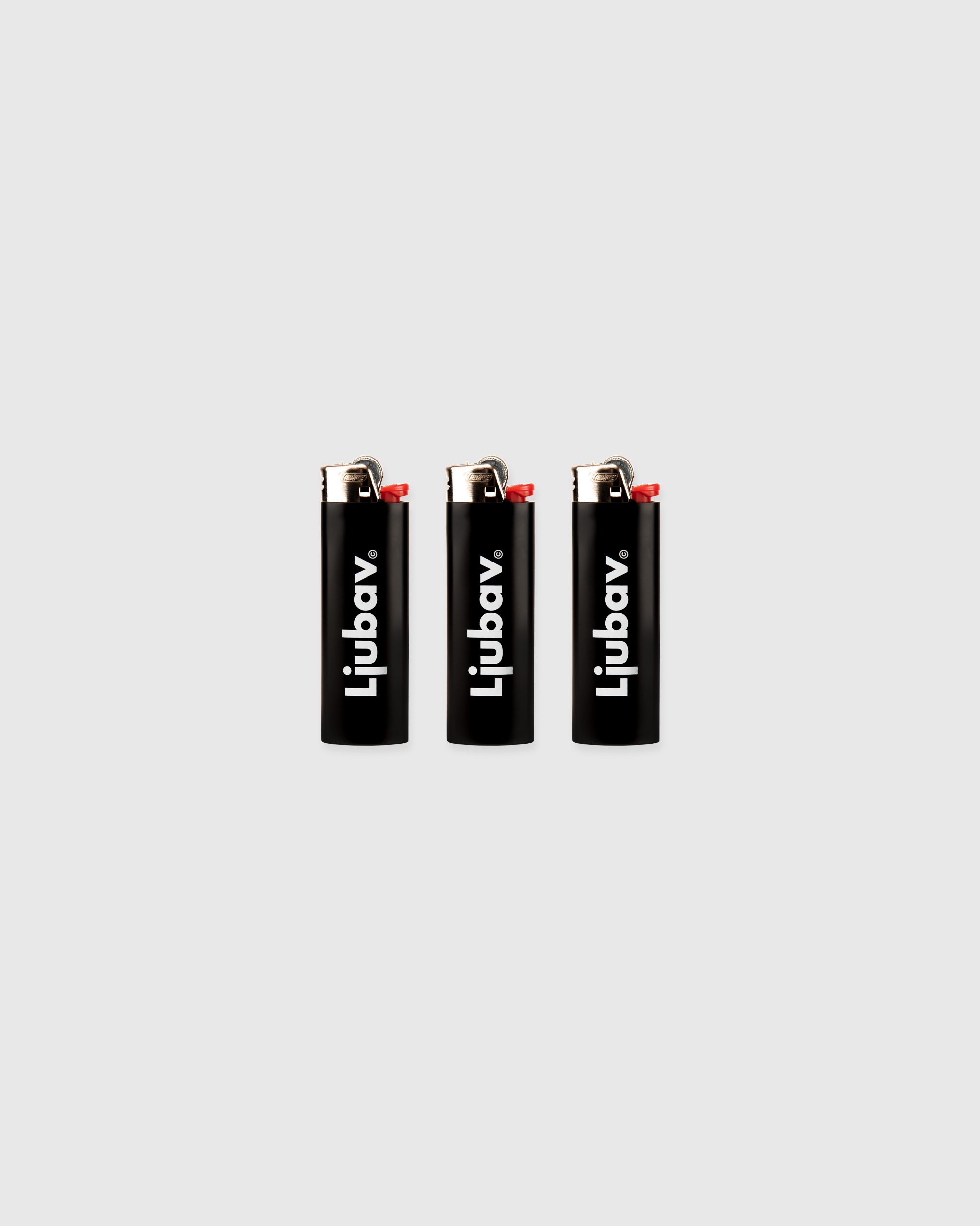 Ljubav BIC® Lighter Triple-Pack