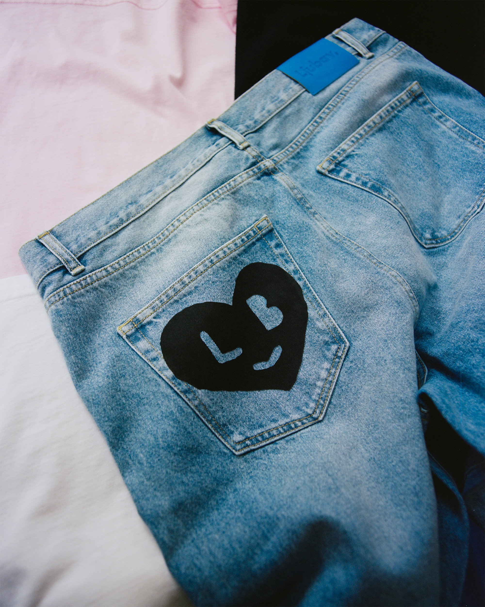 Ljubav Five-Pocket Heart Jeans